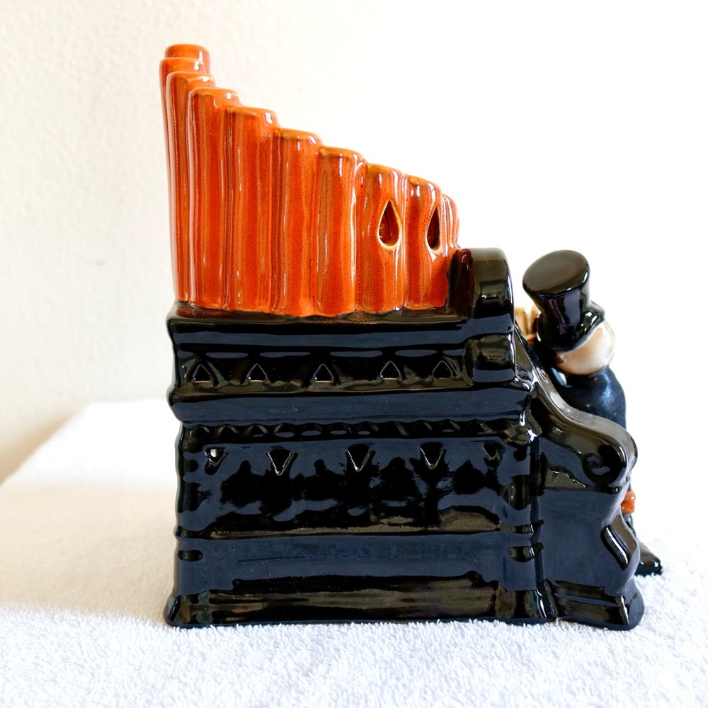 Yankee Candle Boney Bunch Halloween Organ Tart Warmer Skelton Playing 1171830 - Picture 4 of 8